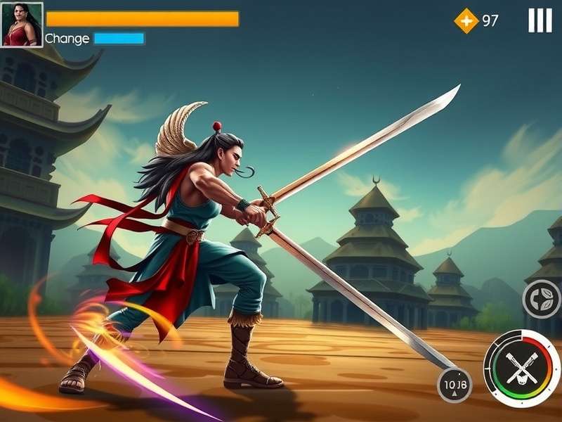 Royal Indian Blade game screenshot showing sword combat